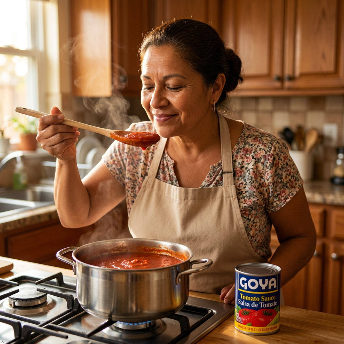 Goya Tomato Sauce "Salsa De Tomate" 8 oz Cans (Pack of 6) Bundle Goya