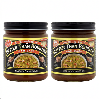 Better Than Bouillon Ham Base, Made with Seasoned Ham, Blendable (Pack of 2) Better Than Bouillon