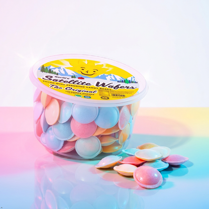 Gerrit's Original Satellite Wafers with Candy Beads, 100 Count, 4.41 oz Gerrit's