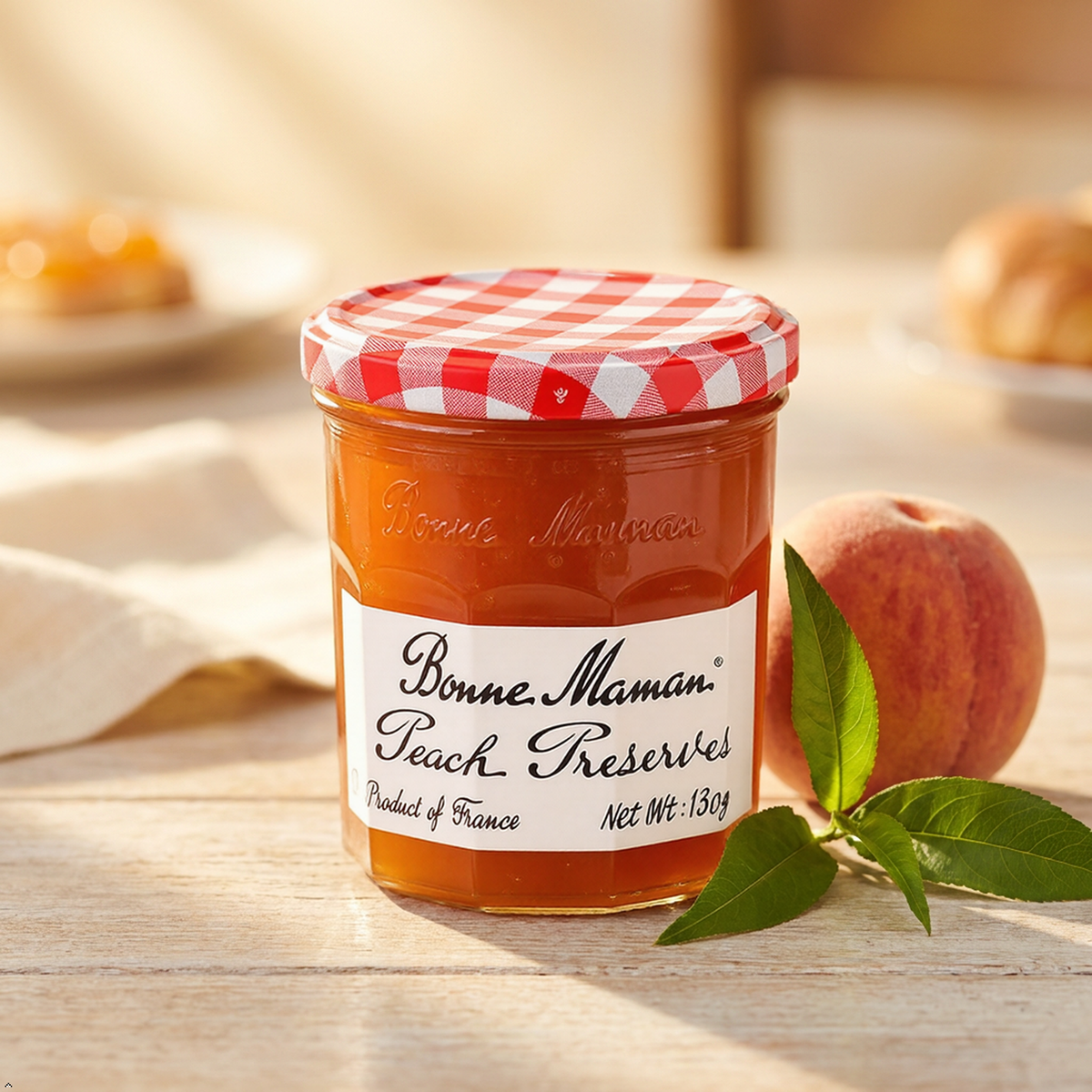 Bonne Maman Preserve, Peach, 13-Ounce Bonne Maman