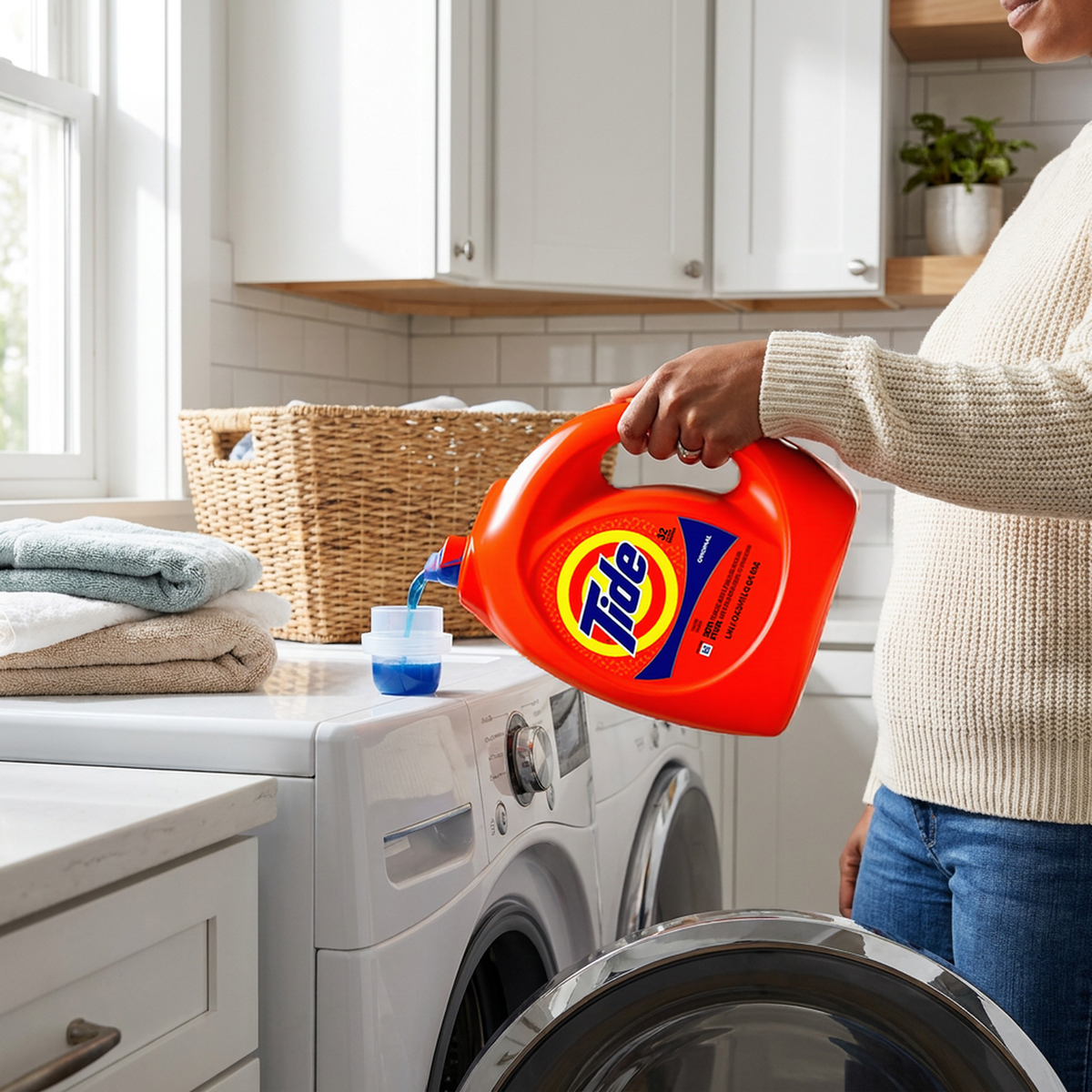 Tide Original Scent Liquid Laundry Detergent, 50 fl oz, 32 Loads Tide