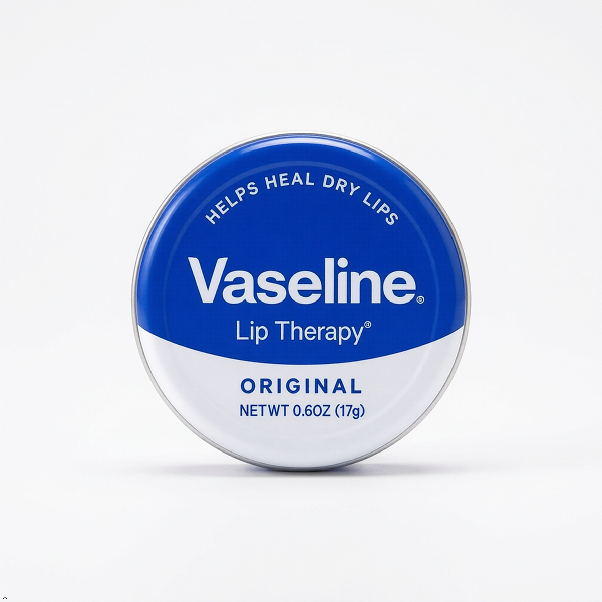 Vaseline Therapy Lip Balm Tin, Original, 0.6 oz (Pack of 3) Vaseline
