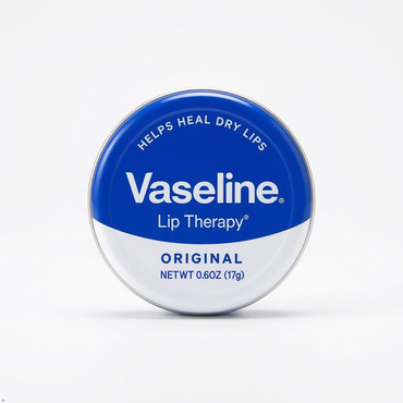 Vaseline Therapy Lip Balm Tin, Original, 0.6 oz (Pack of 3) Vaseline