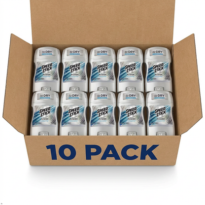 Speed Stick Antiperspirant Deodorant Power Gel, 3 oz (Pack of 10) Speed Stick