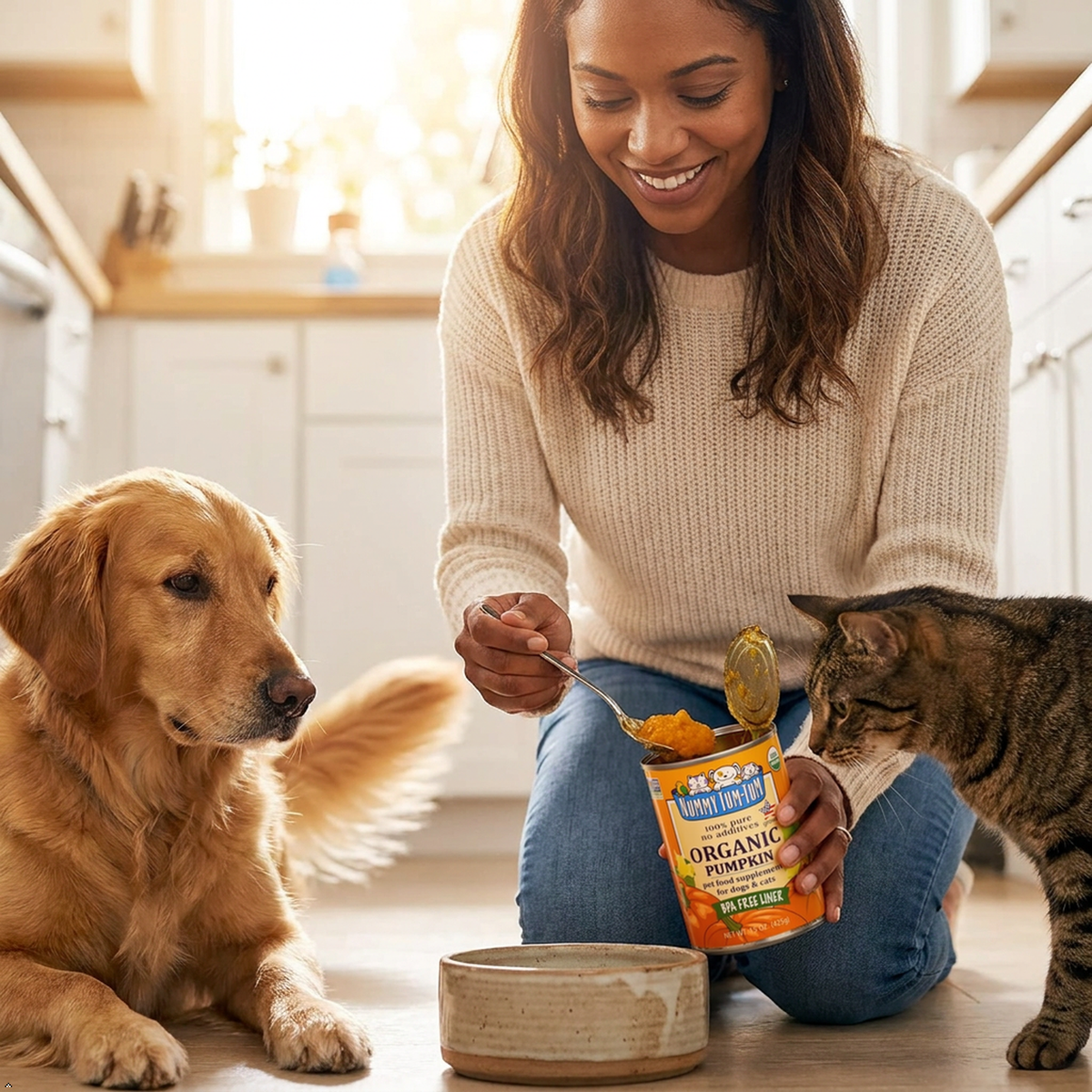 Nummy Tum Tum Organic Canned Pumpkin for Dogs, 15 oz (Pack of 12) Nummy Tum Tum