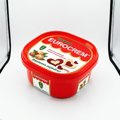 Eurocrem Hazelnut Milk and Cocoa Spread 500g Eurocrem