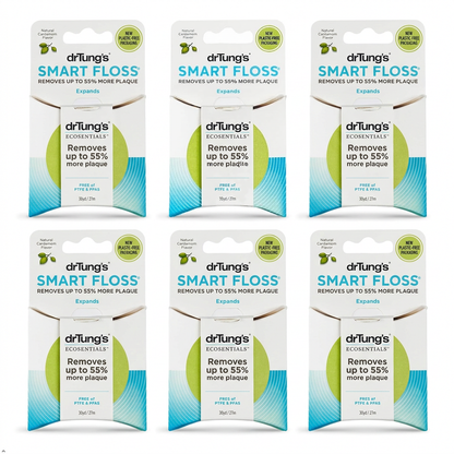 Dr. Tungs Smart Floss - 30 Yards - (Pack of 6) Dr. Tung's