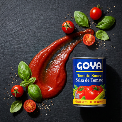 Goya Tomato Sauce "Salsa De Tomate" 8 oz Cans (Pack of 6) Bundle Goya