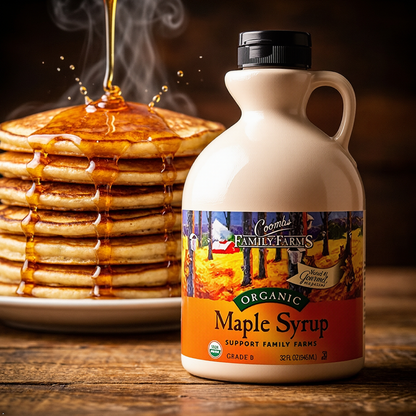 Coombs Family Farms, Syrup Maple Grade A Dark Organic, 32 fl oz Coombs Family Farms