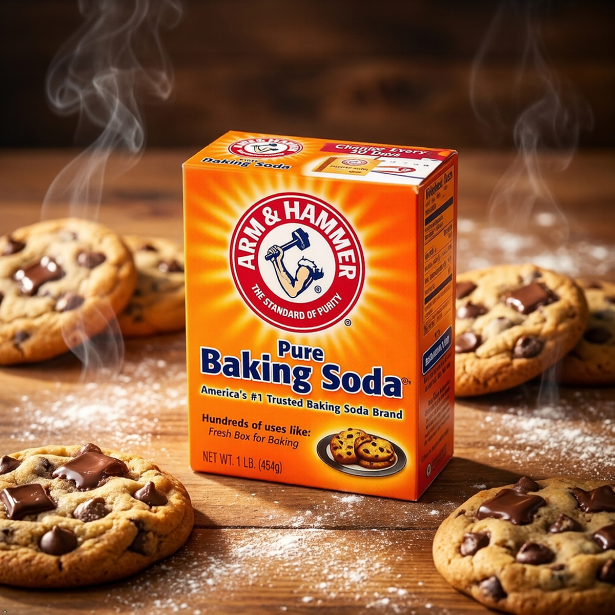 Arm & Hammer Baking Soda, 16 oz (Pack of 3) Arm & Hammer