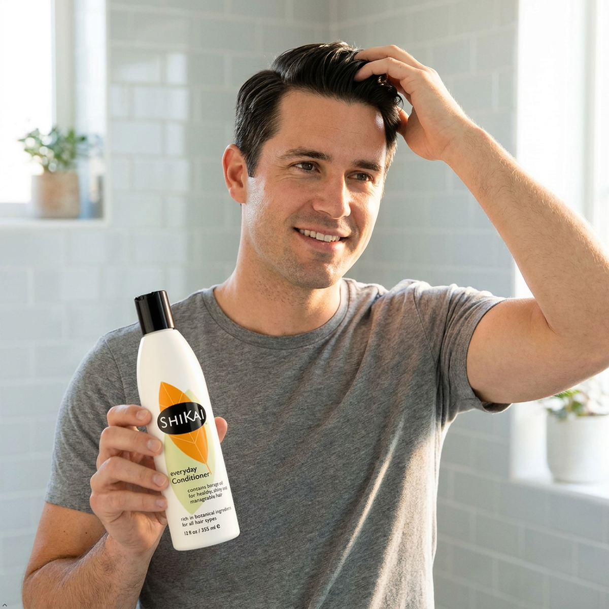 ShiKai Everyday Hydrating Conditioner, Unscented, 12 oz ShiKai