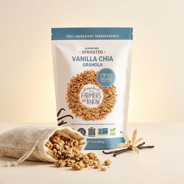 One Degree Organics Sprouted Vanilla Chia Granola, 11 oz One Degree Organics
