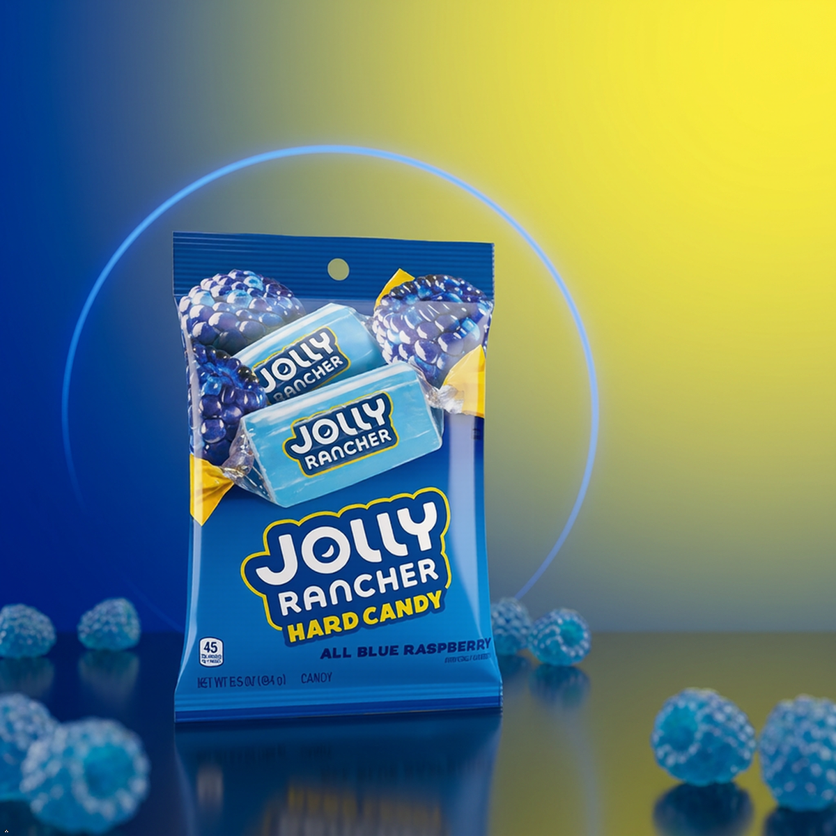 Jolly Rancher Blue Raspberry Hard Candy Bags (Pack of 3) Jolly Rancher