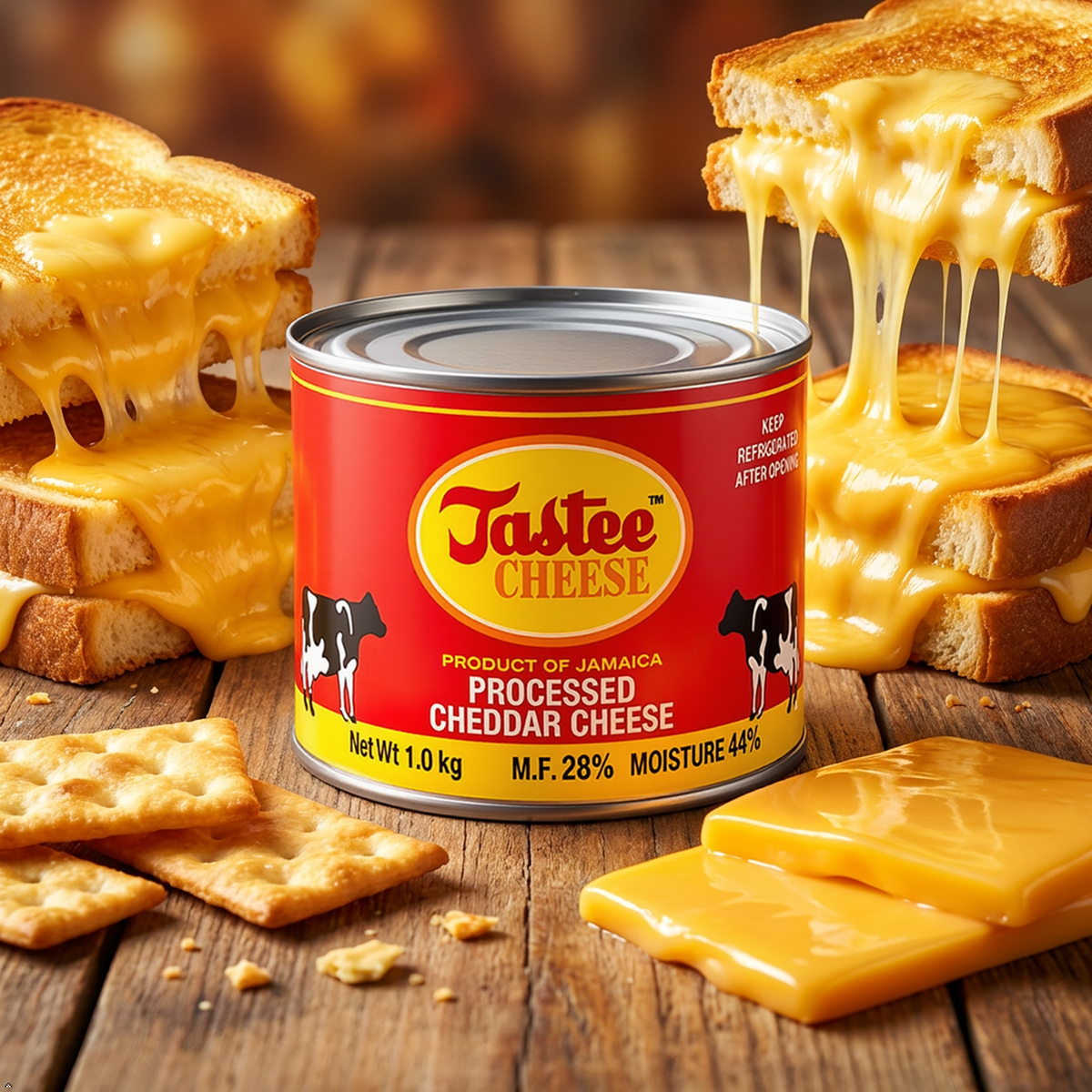 Tastee Jamaica Cheese 2.2 lbs Tastee Jamaica