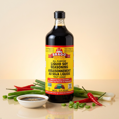 Bragg Liquid Aminos, All Purpose Seasoning, 32 fl oz Bragg