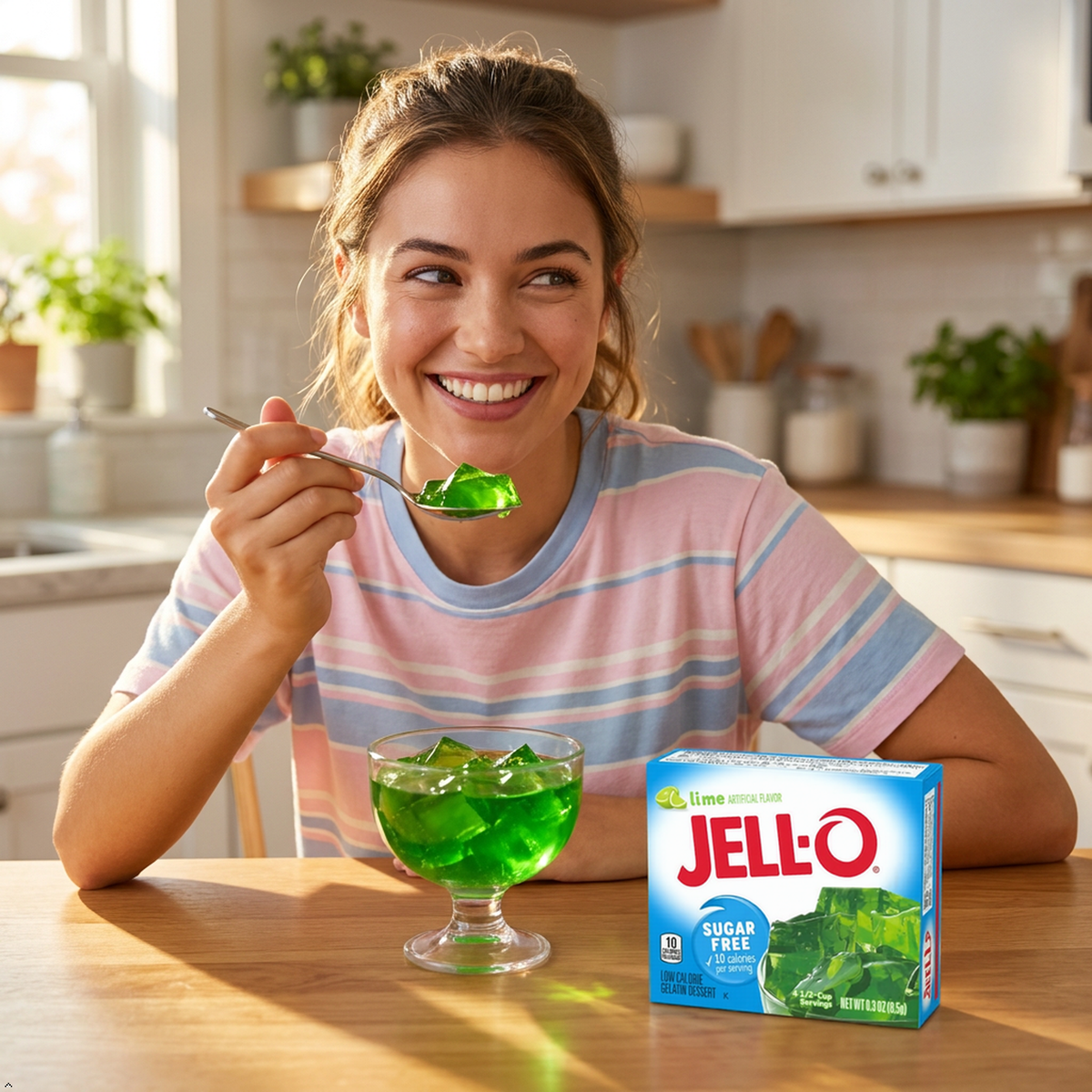 Jell-O Lime Gelatin Dessert Mix, 0.03 oz (Pack of 6) Jell-O