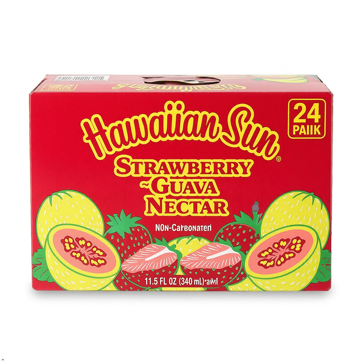Hawaiian Sun Nectar, Strawberry-Guava, 11.5-Ounce (Pack of 24) Hawaiian Sun
