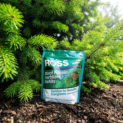 Ross 14266, Fertilizer Refills, for Evergreen Root Feeders, 36 Refill Units Ross
