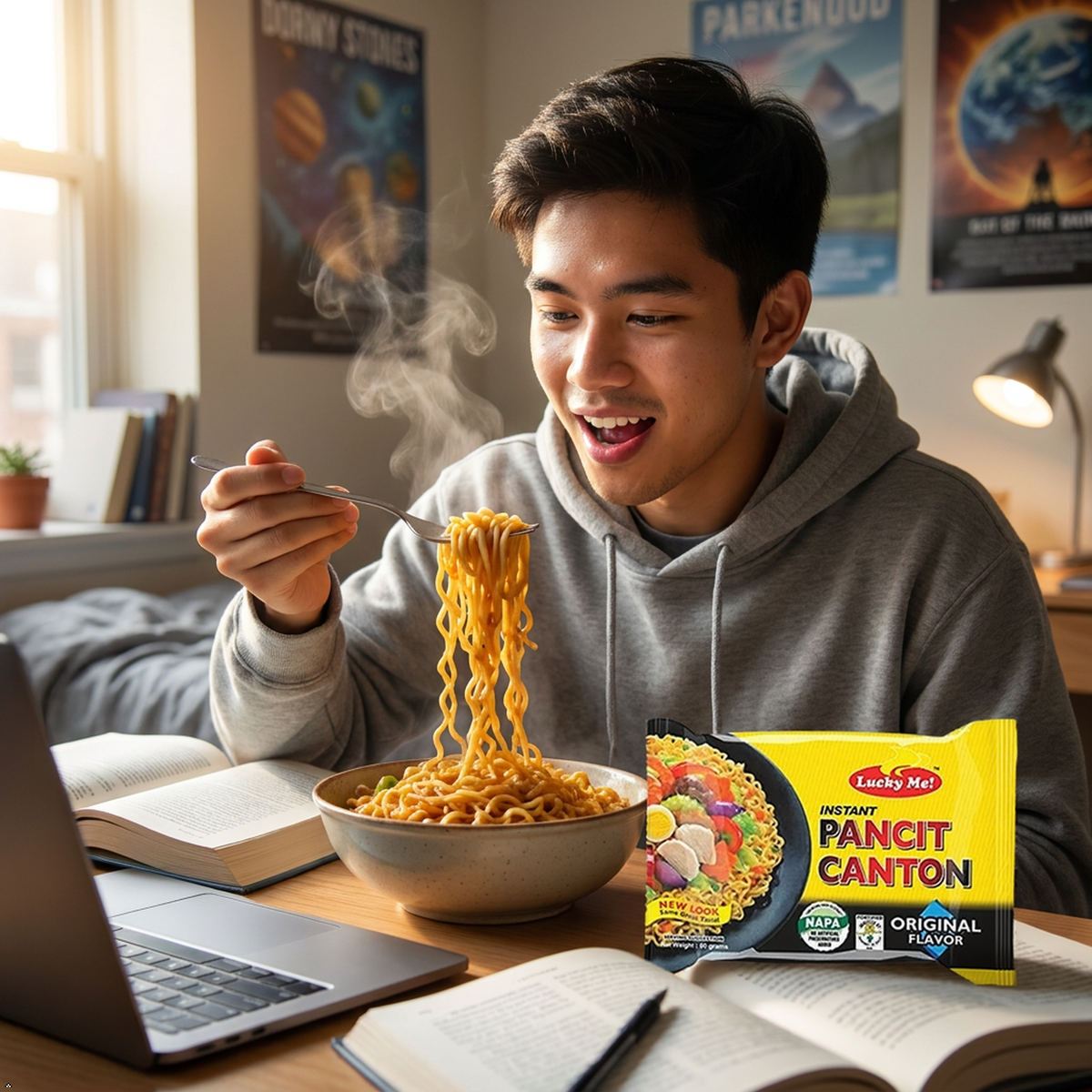 Lucky Me! Original Instant Noodle Soup (Pack of 15) Lucky Me!