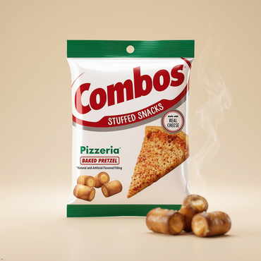 Combos, Pizzeria Pretzel Baked Snacks 6.3-Ounce COMBOS
