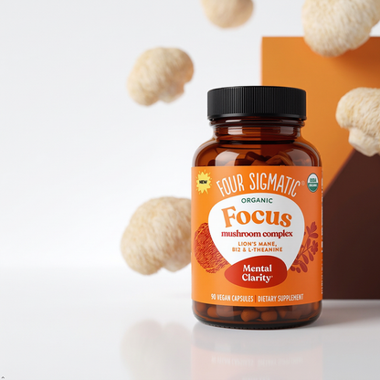 Four Sigmatic Focus Capsules, Lion's Mane Blend, 30 Servings Four Sigmatic