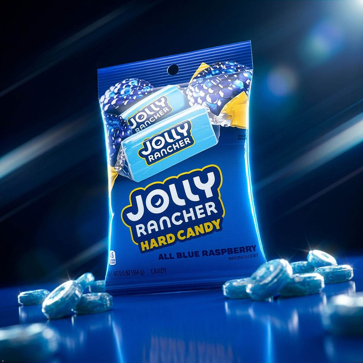 Jolly Rancher Blue Raspberry Hard Candy Bags (Pack of 3) Jolly Rancher