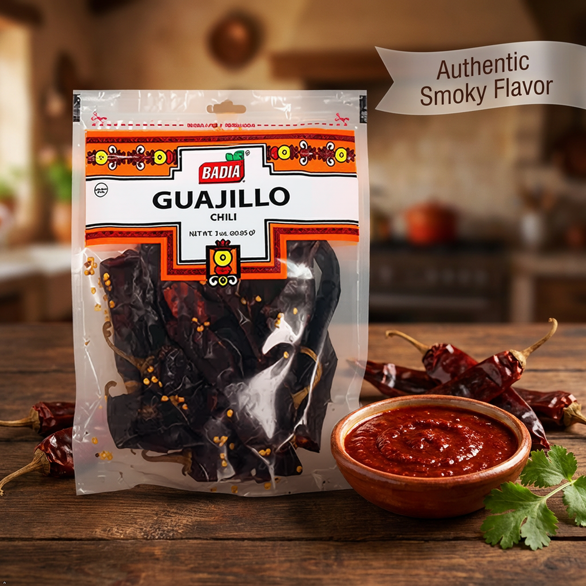 Badia Guajillo Chili Pods, 3 oz Badia