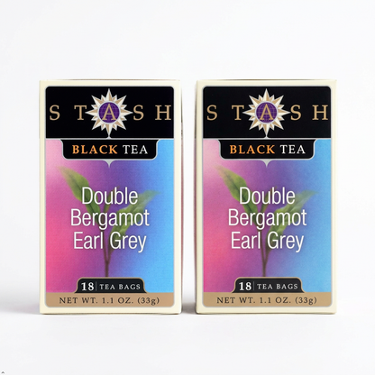 Stash Tea Double Bergamot Tea - 18 Count - (Pack of 2) Stash Tea