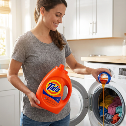 Tide Laundry Detergent Liquid Soap, Original, 32 Loads, 46 fl oz, 46 fl oz Tide