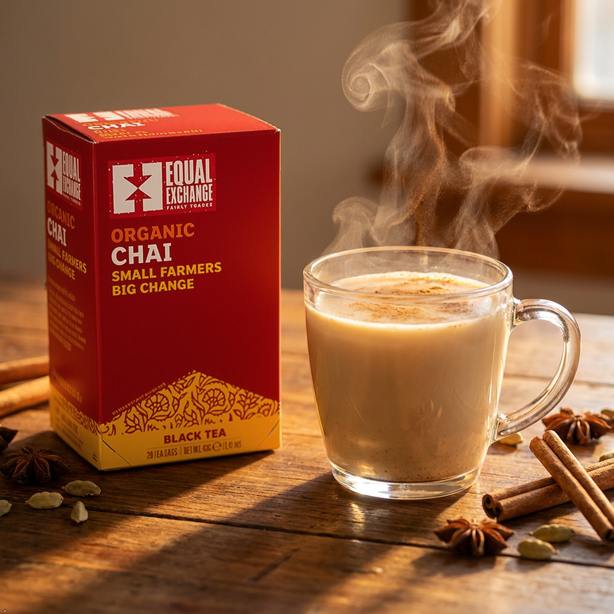 Equal Exchange Organic Chai, 20 Count (Pack of 3) Equal Exchange
