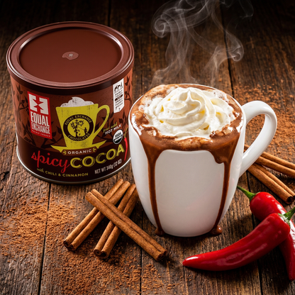 EQUAL EXCHANGE Organic Spicy Hot Cocoa, 12 oz Equal Exchange