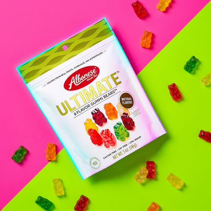 Albanese Ultimate 8 Flavor Gummi Bears 5 oz Albanese