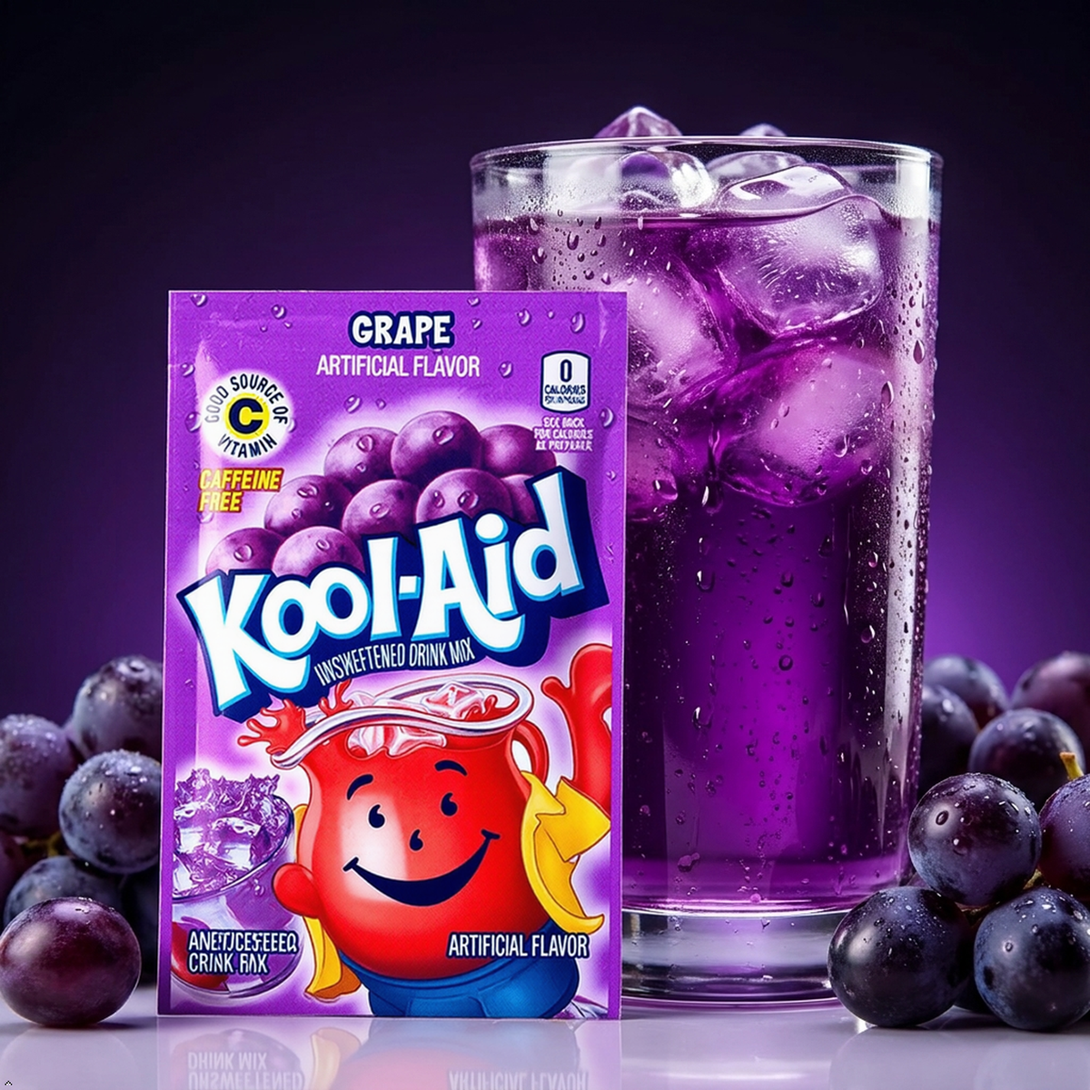 Kool-Aid Lemonade Unsweetened Caffeine-Free Drink Mix, 48 Count (Pack of 2) Kool-Aid