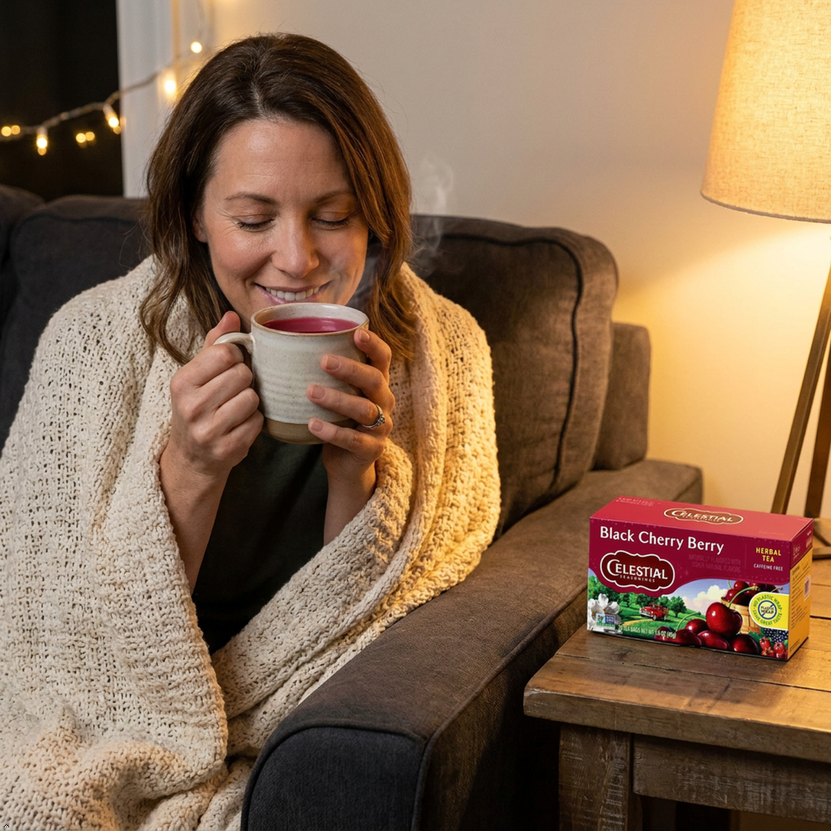 CELESTIAL SEASONINGS HERB TEA,BLK CHERRY BERRY, 20 BAG (Pack of 3) Celestial Seasonings