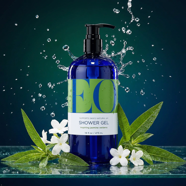 Eo, Shower Gel Jasmine Verbena, 16 fl oz EO