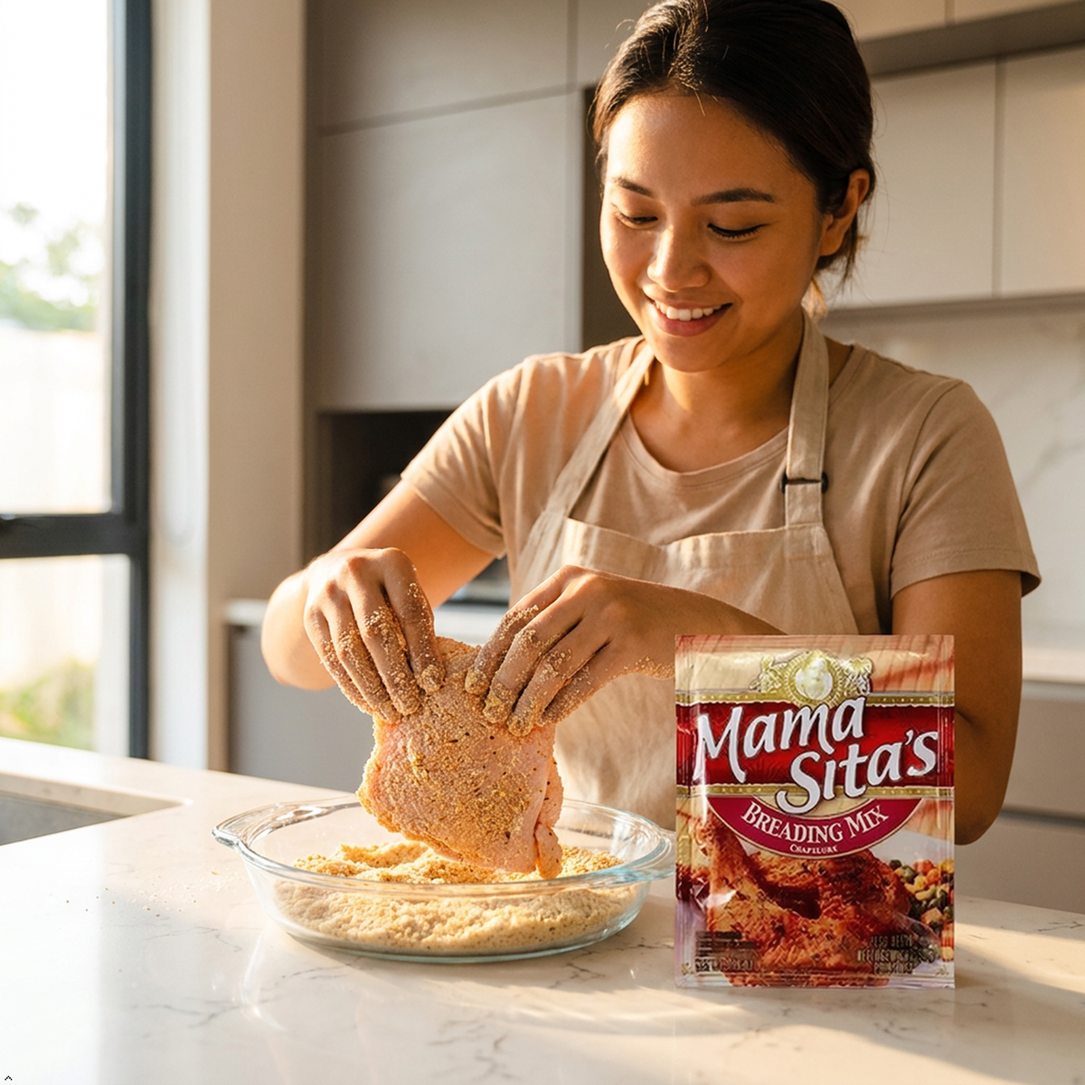 Mama Sita's Breading Mix 1.76 oz (50g) (Pack of 6) Mama Sita's