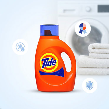 Tide Original Scent Liquid Laundry Detergent, 50 fl oz, 32 Loads Tide