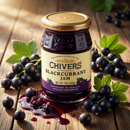 Chivers Blackcurrant Jam 340g Chivers