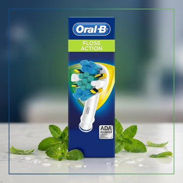 Oral-B FlossAction Replacement Brush Heads, 5 Count Oral-B