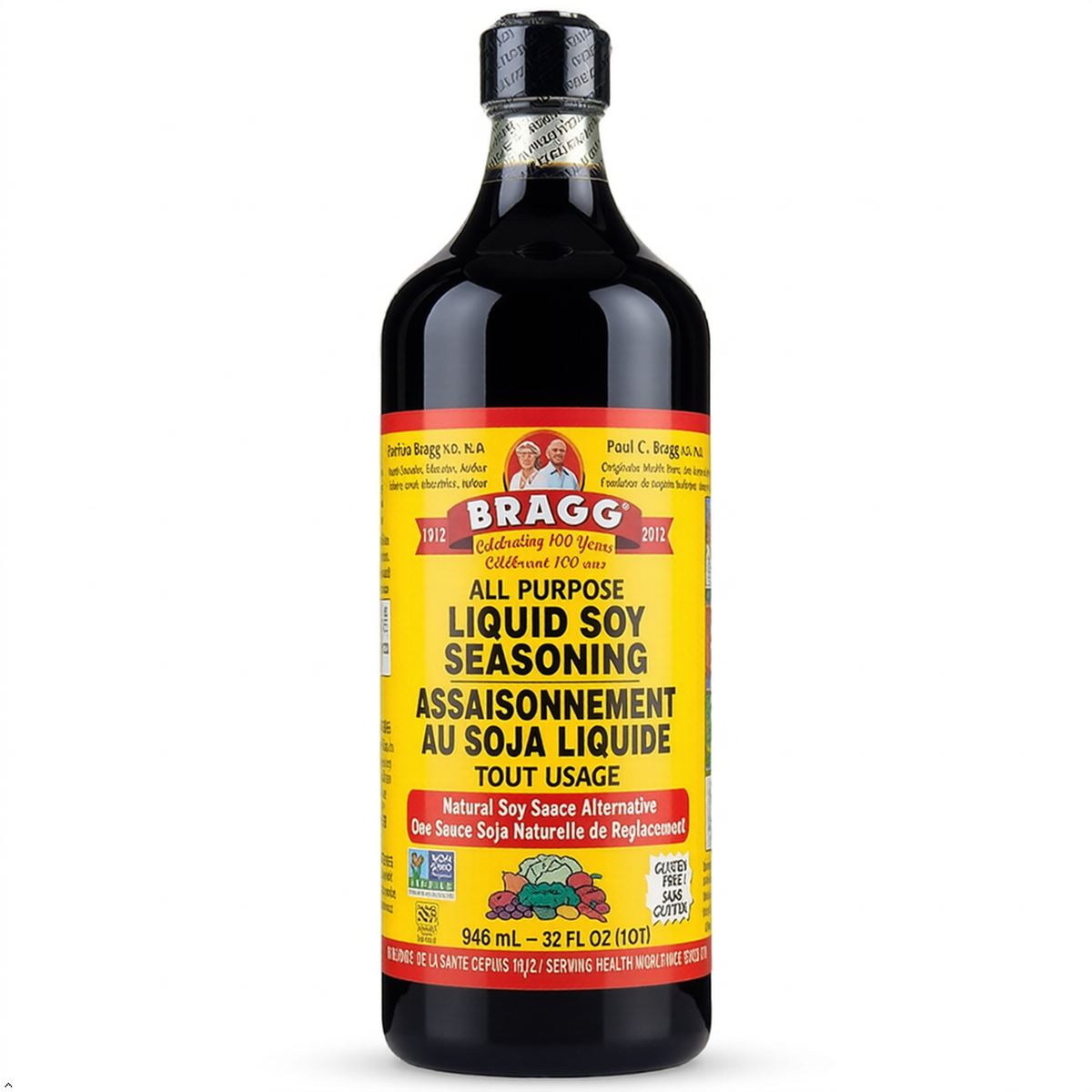 Bragg Liquid Aminos, All Purpose Seasoning, 32 fl oz Bragg