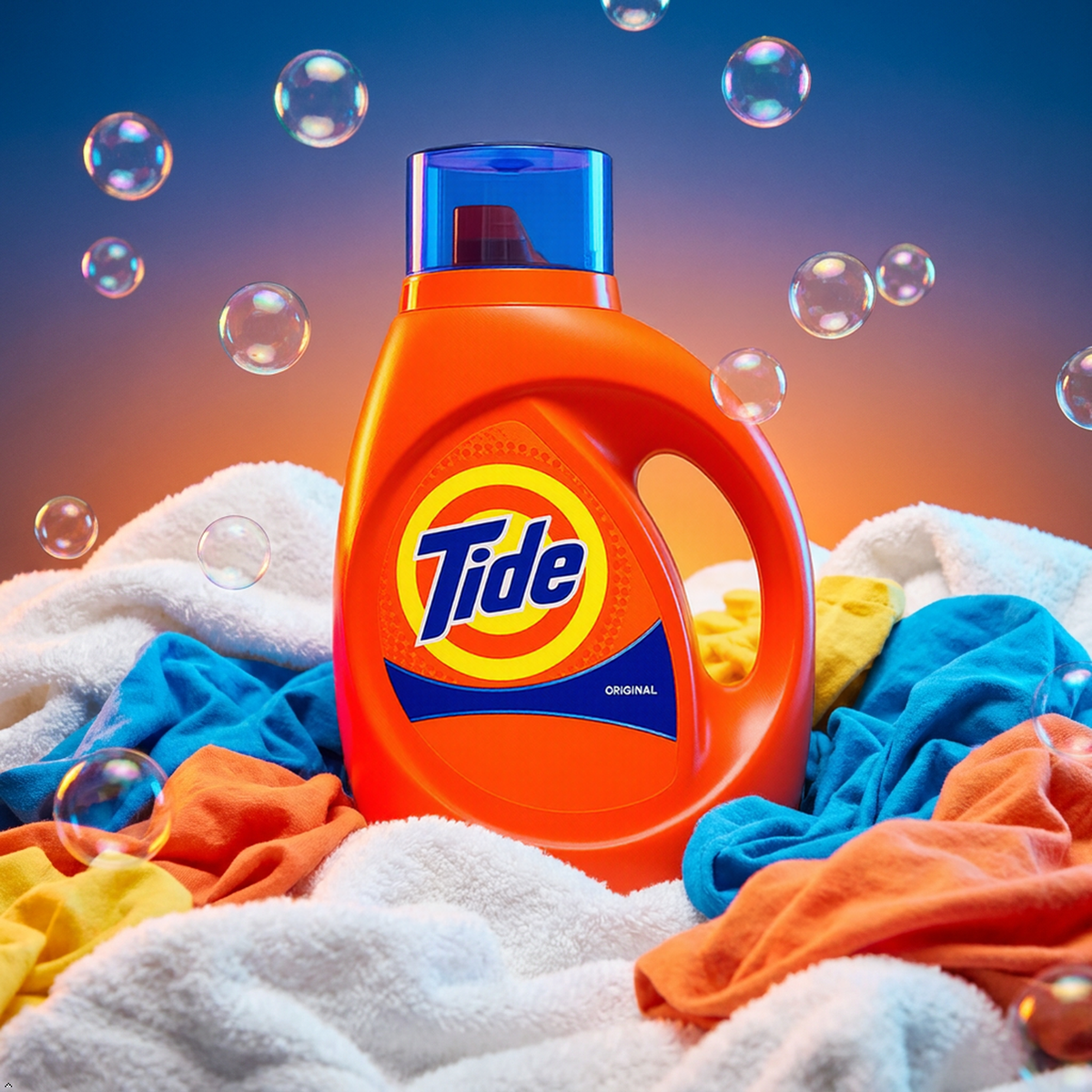 Tide Original Scent Liquid Laundry Detergent, 50 fl oz, 32 Loads Tide