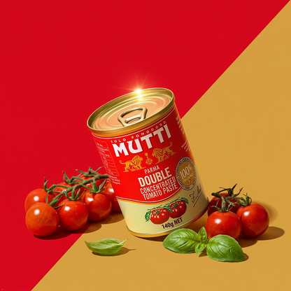 Mutti Double Concentrated Tomato Paste (Doppio Concentrato), 4.94 oz Can Mutti