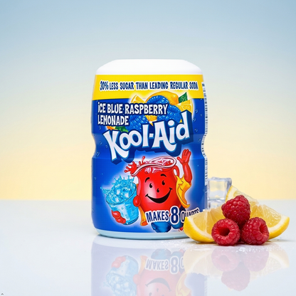 Kool-Aid Caffeine Free Blue Raspberry Lemonade Sweetened Powdered Drink Mix 1 Kool-Aid