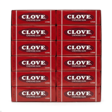Gerrit's Clove Chewing Gum, 5 Sticks, 20 Count Gerrit's