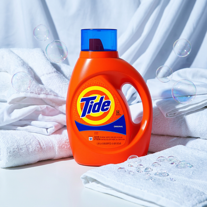 Tide Original Scent Liquid Laundry Detergent, 50 fl oz, 32 Loads Tide