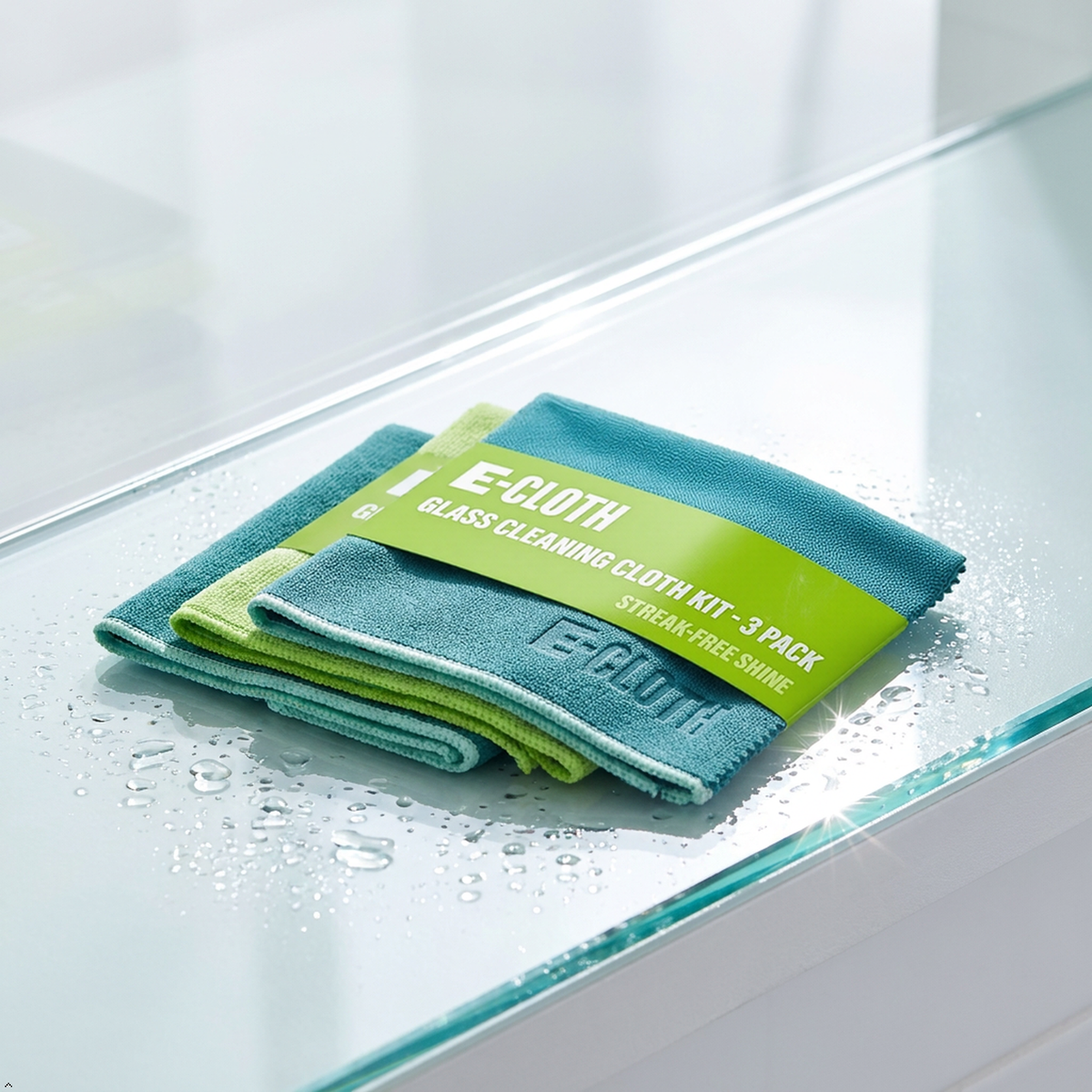 E-Cloth Window and Glass Cleaner Kit, Just Add Water - 3 Kits E-Cloth