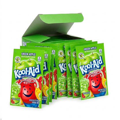 Doofie Deals Kool-Aid Drink Mix - 8 Packets (Green Apple) Kool-Aid
