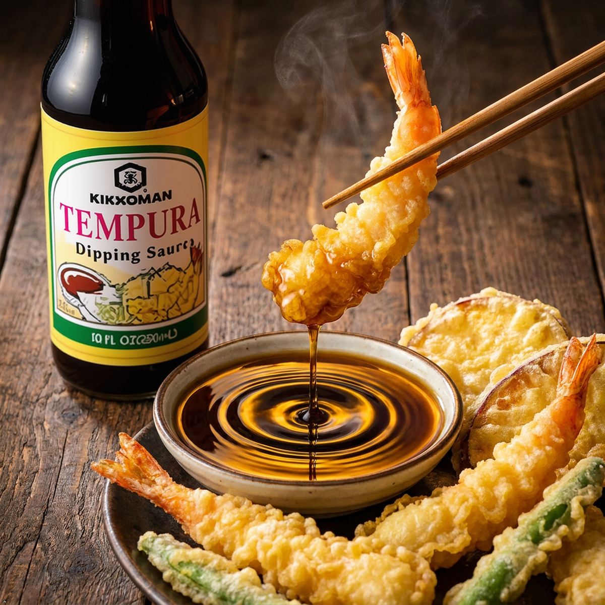 Kikkoman Tempura(battered and deep fried ) Sauce 10 fl oz Kikkoman