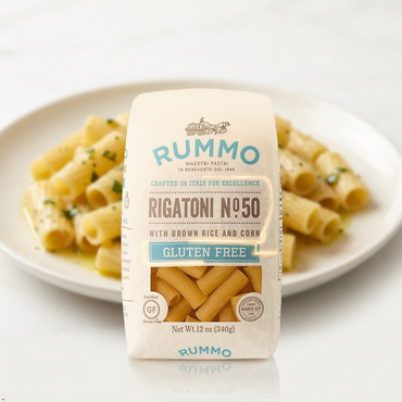 Rummo Gluten Free Rigatoni N.50, 12 oz (Pack of 4) Rummo