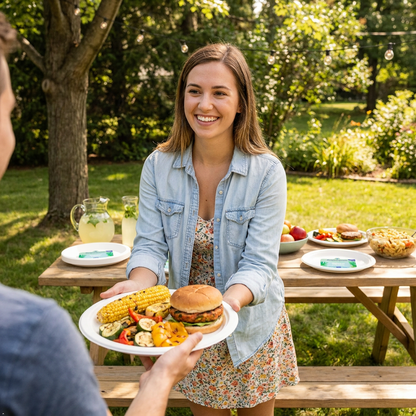 Repurpose Compostable Plates 10in, 44 Count Repurpose